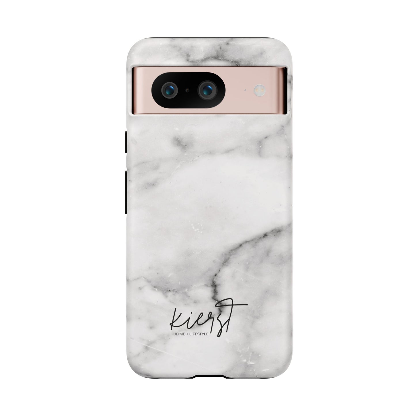 Lived-In White and Grey Marble Google Pixel Case | Elevated Essentials For Everyday