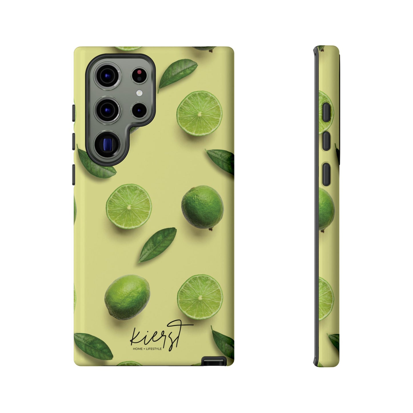 Limes Samsung Galaxy Phone Case | A Zesty Pop of Citrus and Style