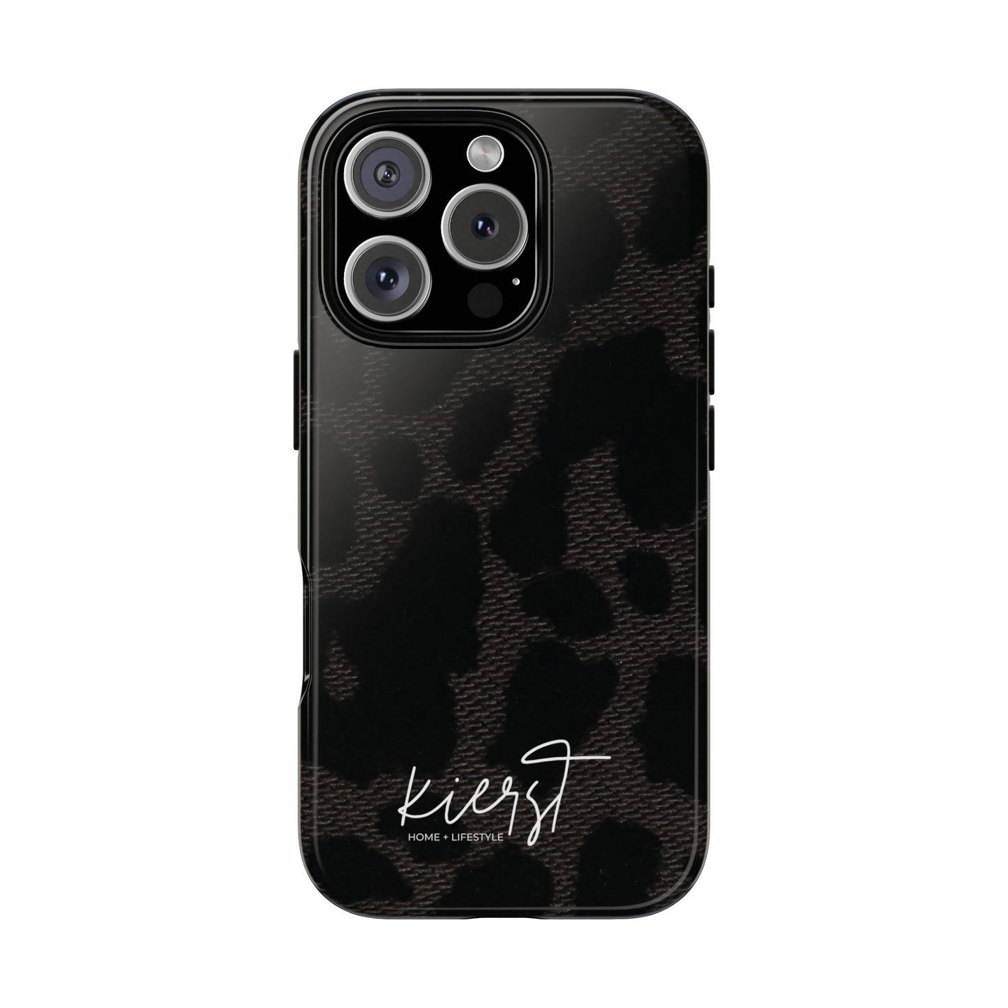 Black Leopard iPhone Case