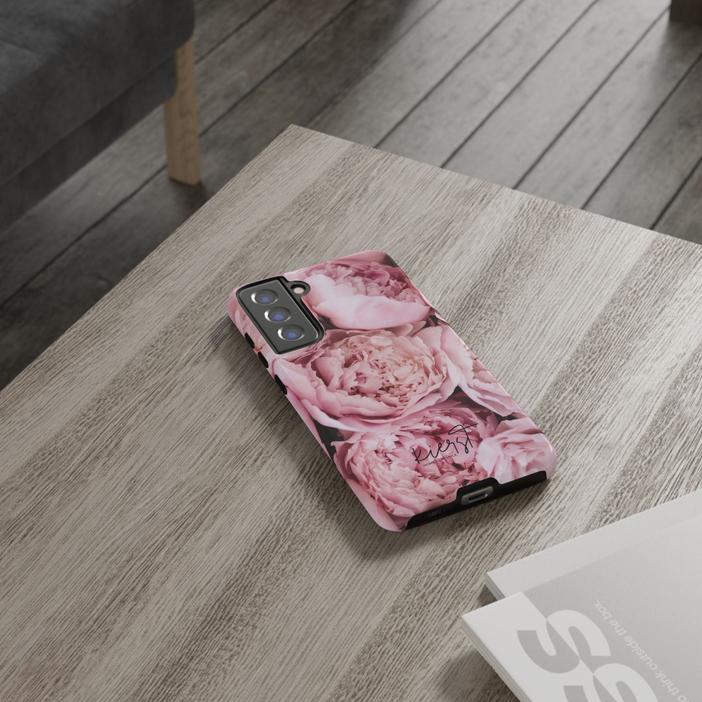 Pink Peonies Samsung Galaxy Case | A Floral Moment Lasts Longer Than Fresh Stems