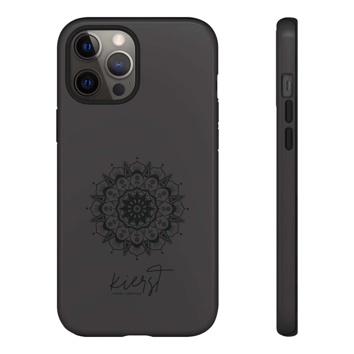 Black Mandala iPhone Case | Refined Calm in Every Curve
