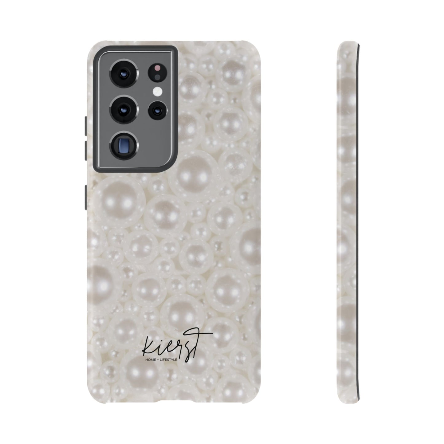 Various Pearls Samsung Galaxy Case | Sleek Take On Soft Glam