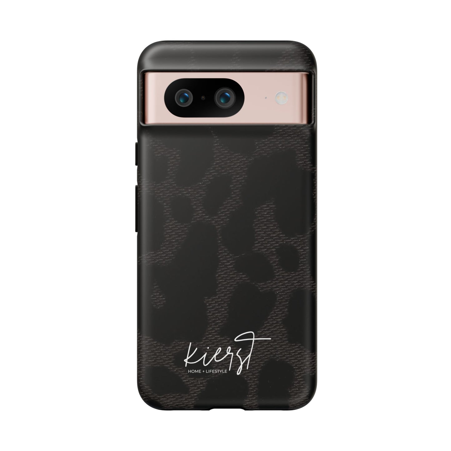 Black Leopard Google Pixel Phone Case | Striking Neutral, Wild Edge