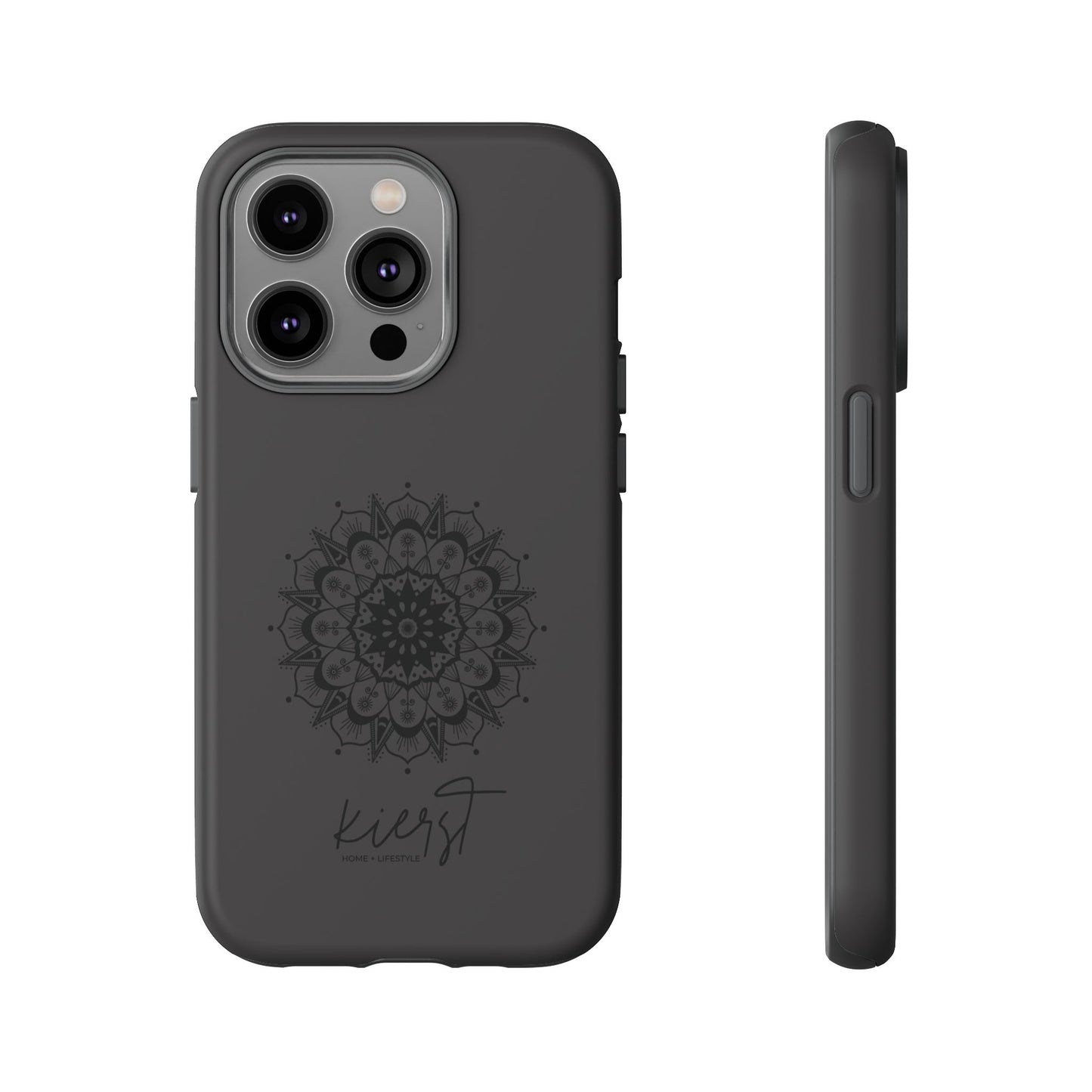 Black Mandala iPhone Case | Refined Calm in Every Curve