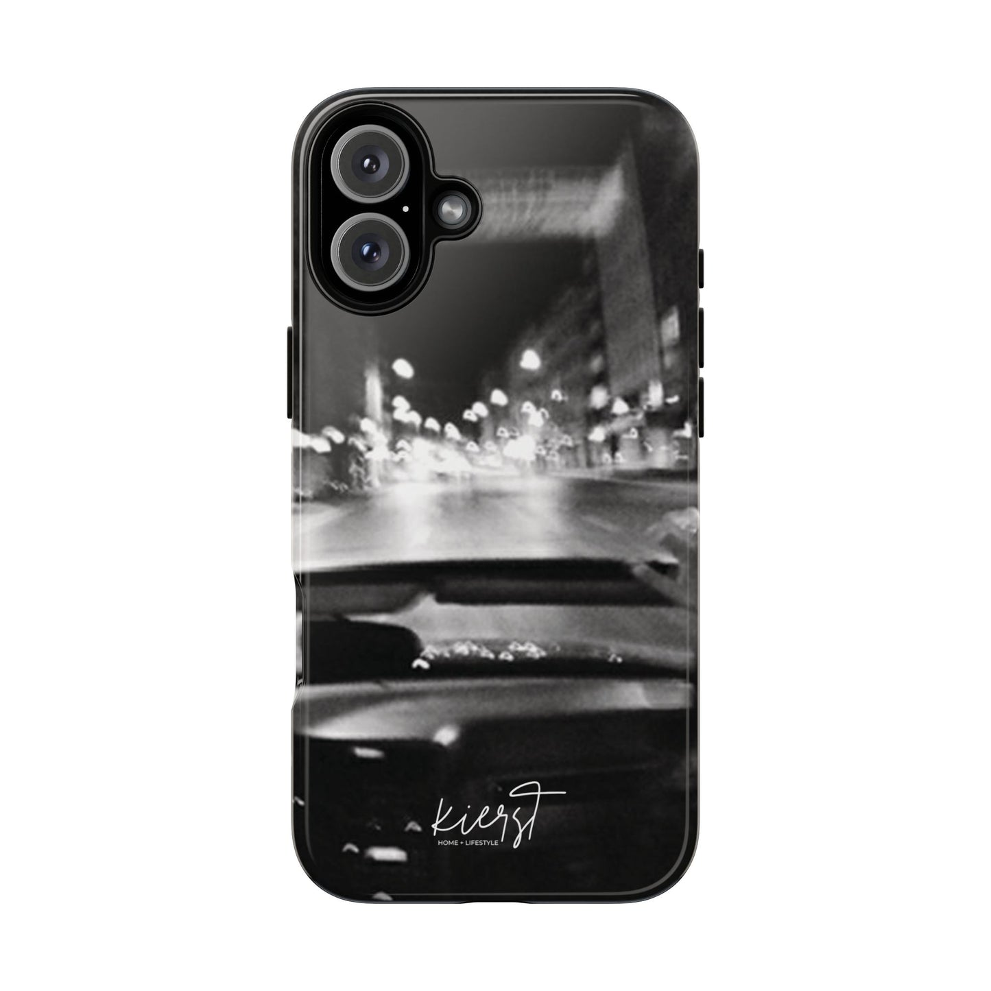 Faded Summer Nights iPhone Case | A Cinematic Blur of City Lights and Nostalgia