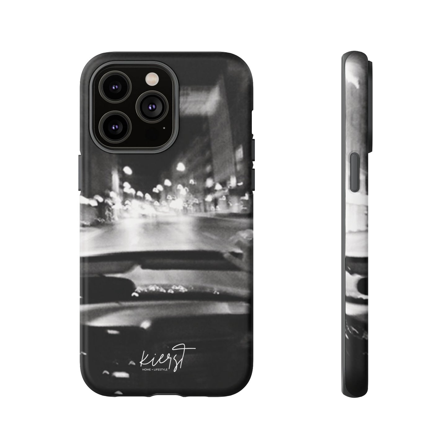 Faded Summer Nights iPhone Case | A Cinematic Blur of City Lights and Nostalgia