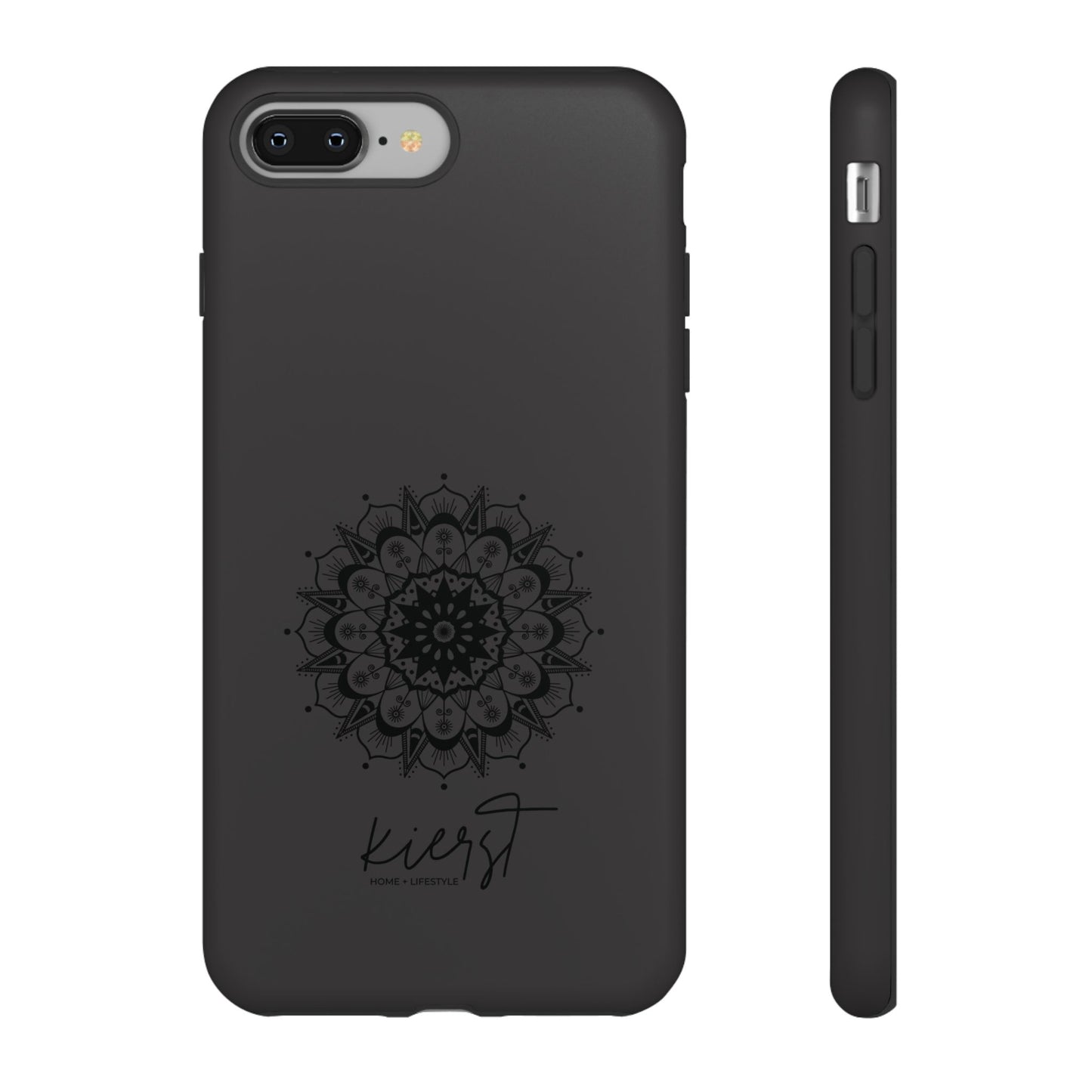 Black Mandala iPhone Case | Refined Calm in Every Curve