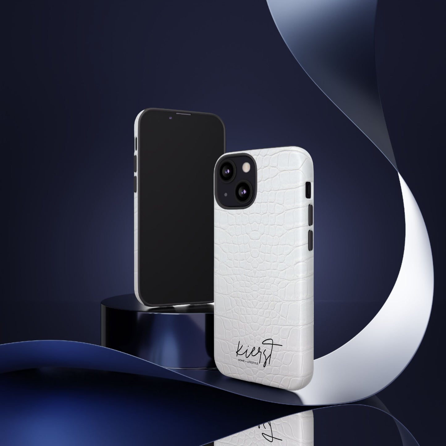 White Alligator iPhone Case | Minimal, Crisp, and Effortlessly Elevated