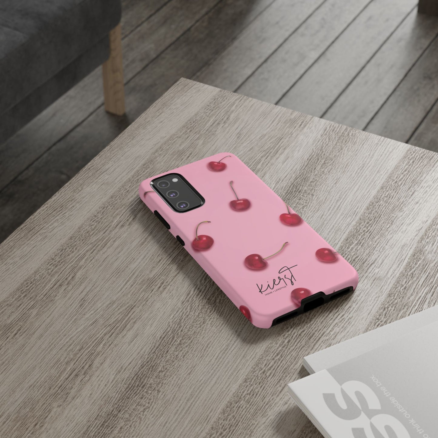 Cherries Samsung Galaxy Phone Case | Sweet Meets Sophisticated in This Standout Cover
