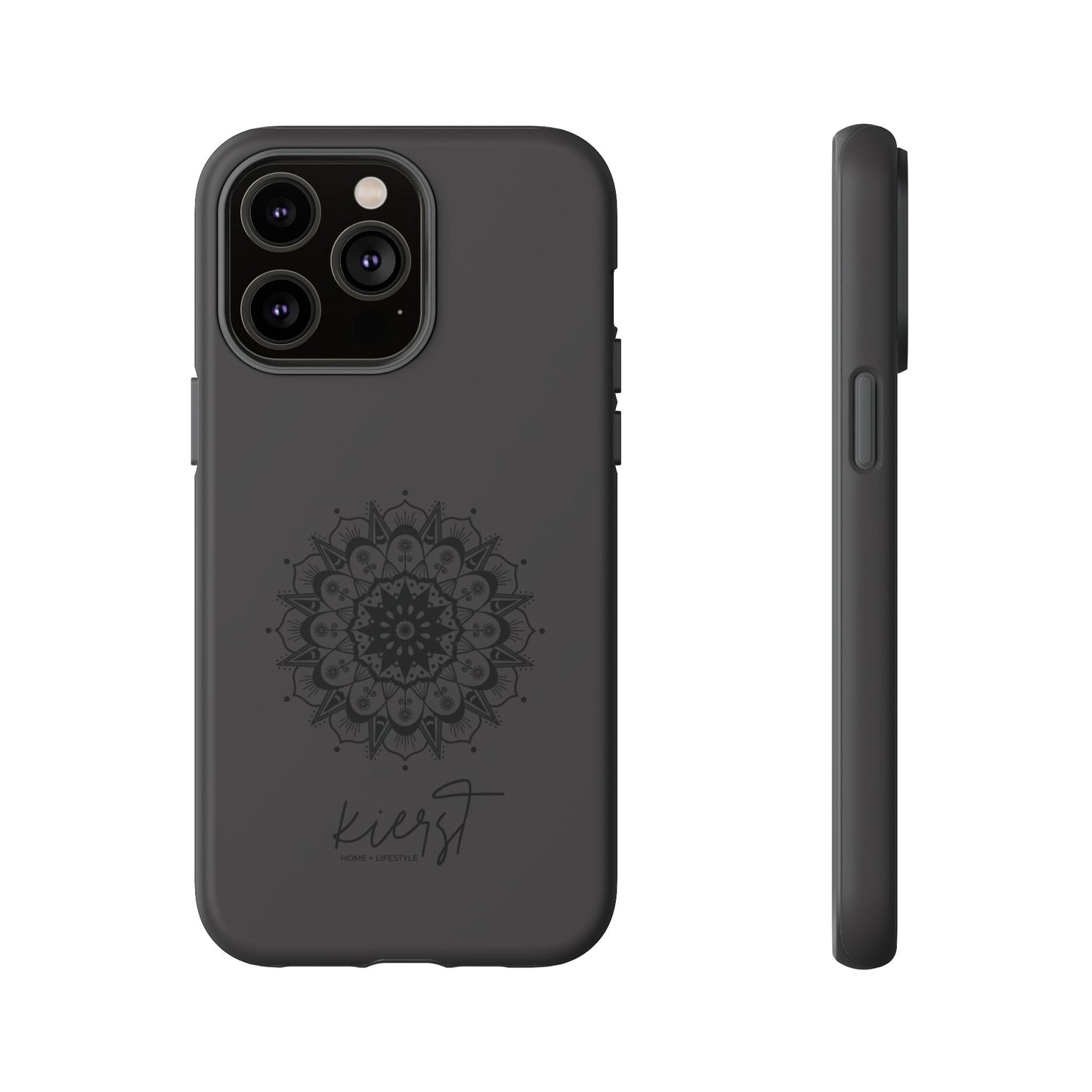 Black Mandala iPhone Case | Refined Calm in Every Curve