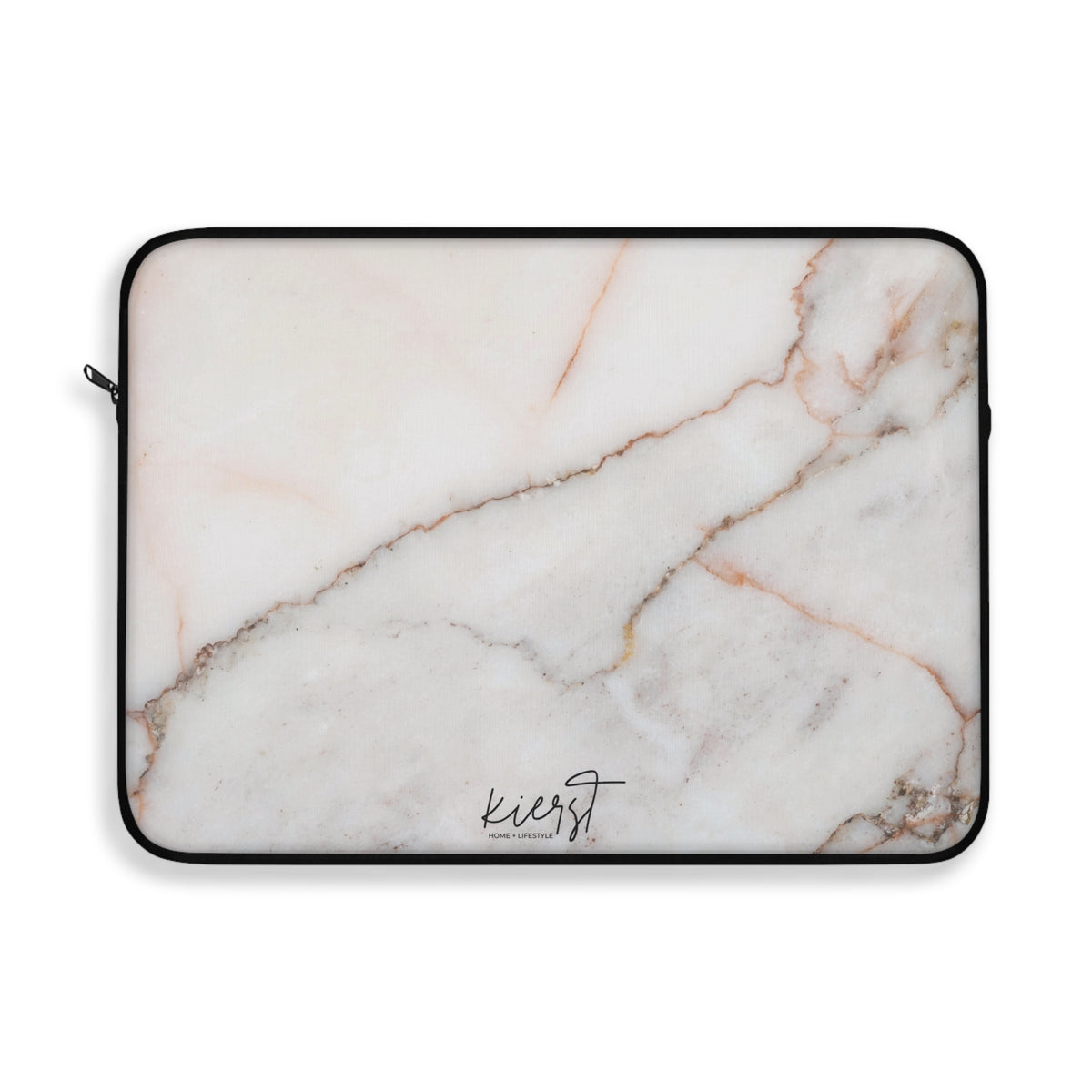 Warm White Marble Laptop Sleeve