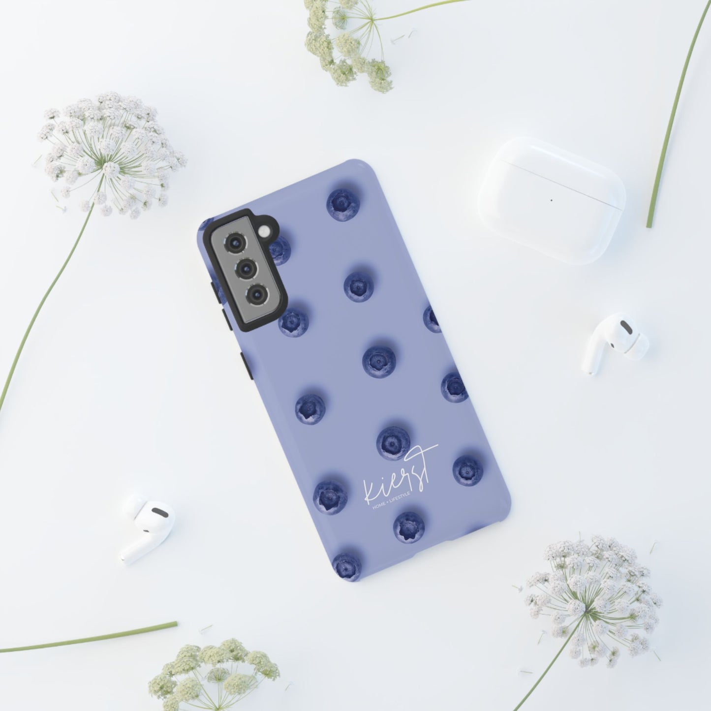 Blueberries Samsung Galaxy Case | Sweet, Subtle, and Unexpectedly Luxe