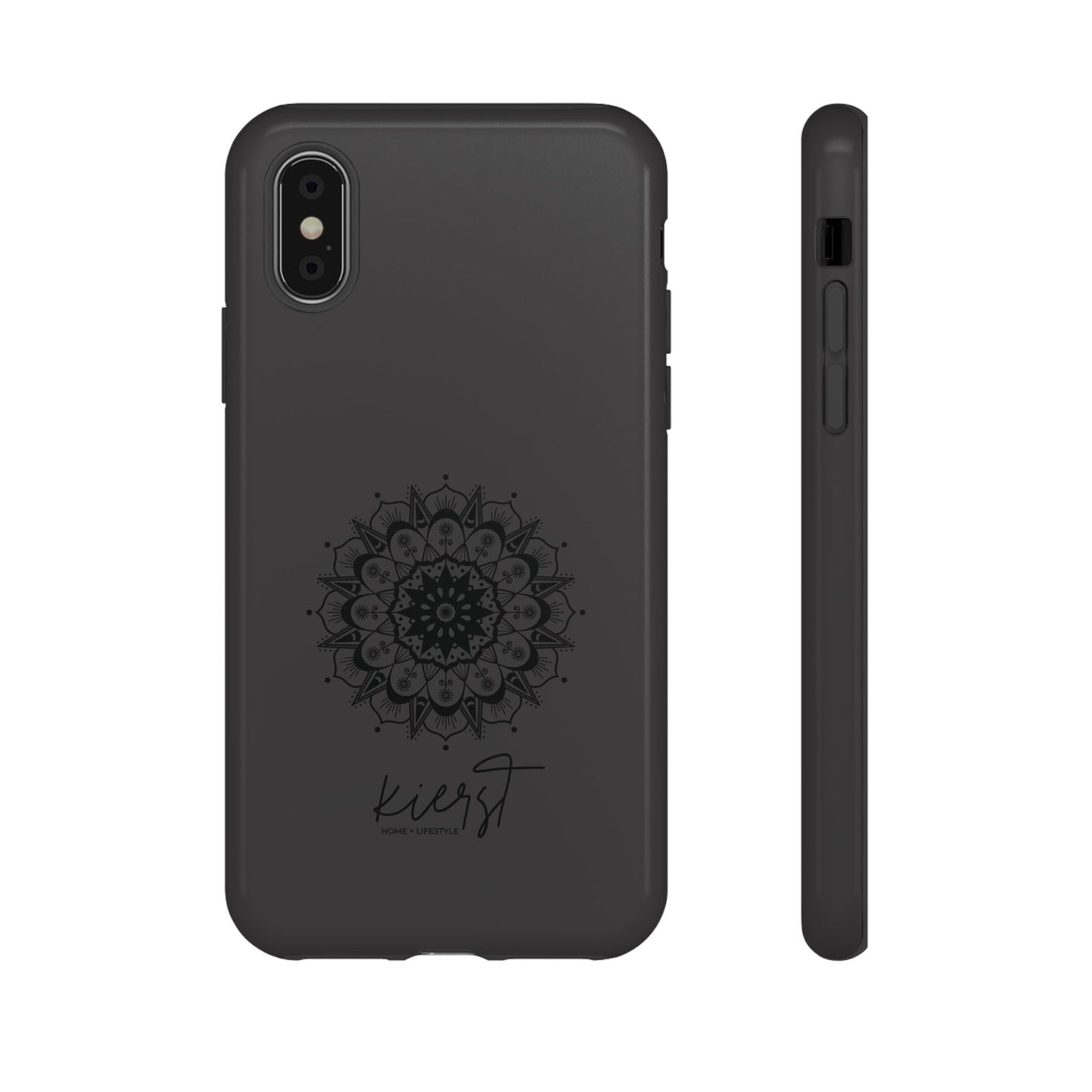 Black Mandala iPhone Case | Refined Calm in Every Curve