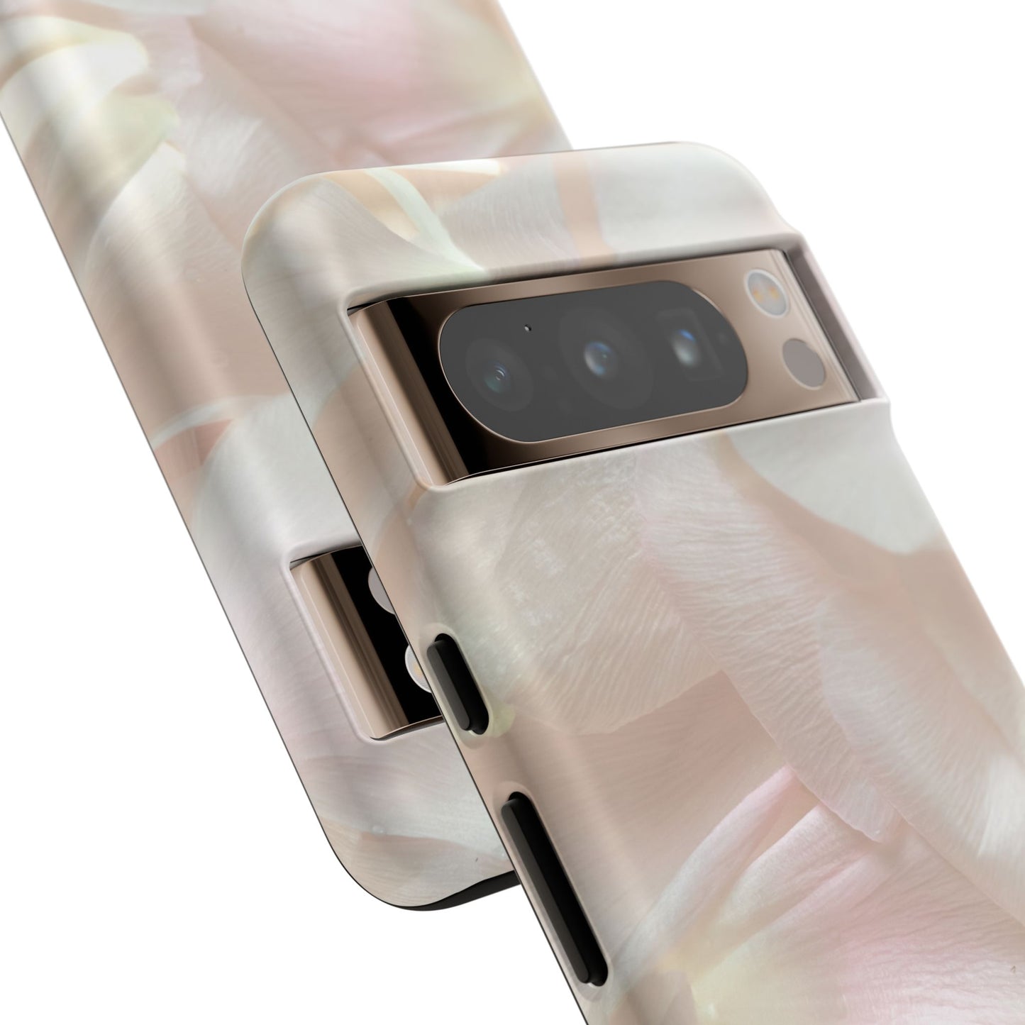 Iridescent Petals Google Pixel Case | Subtle Floral Elegance