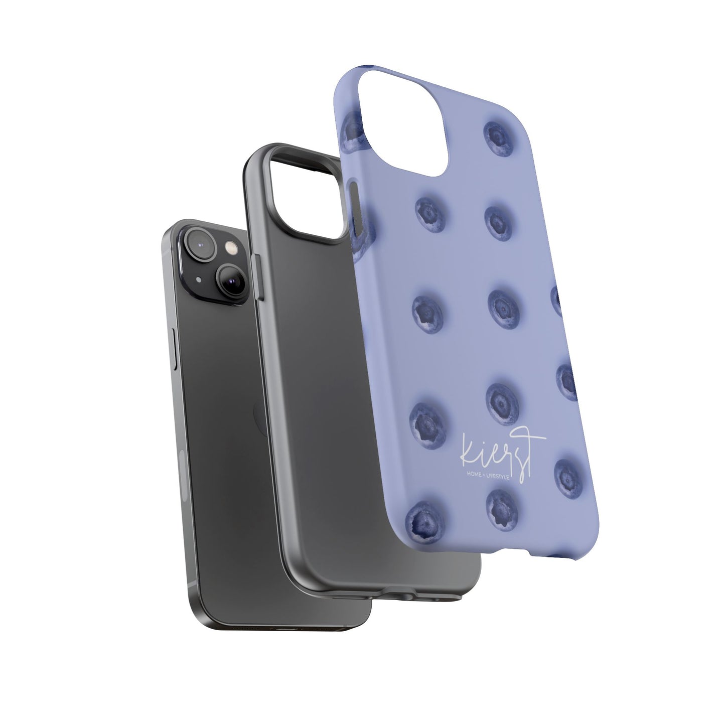 Blueberries iPhone Case | A refined play on fruit-forward charm