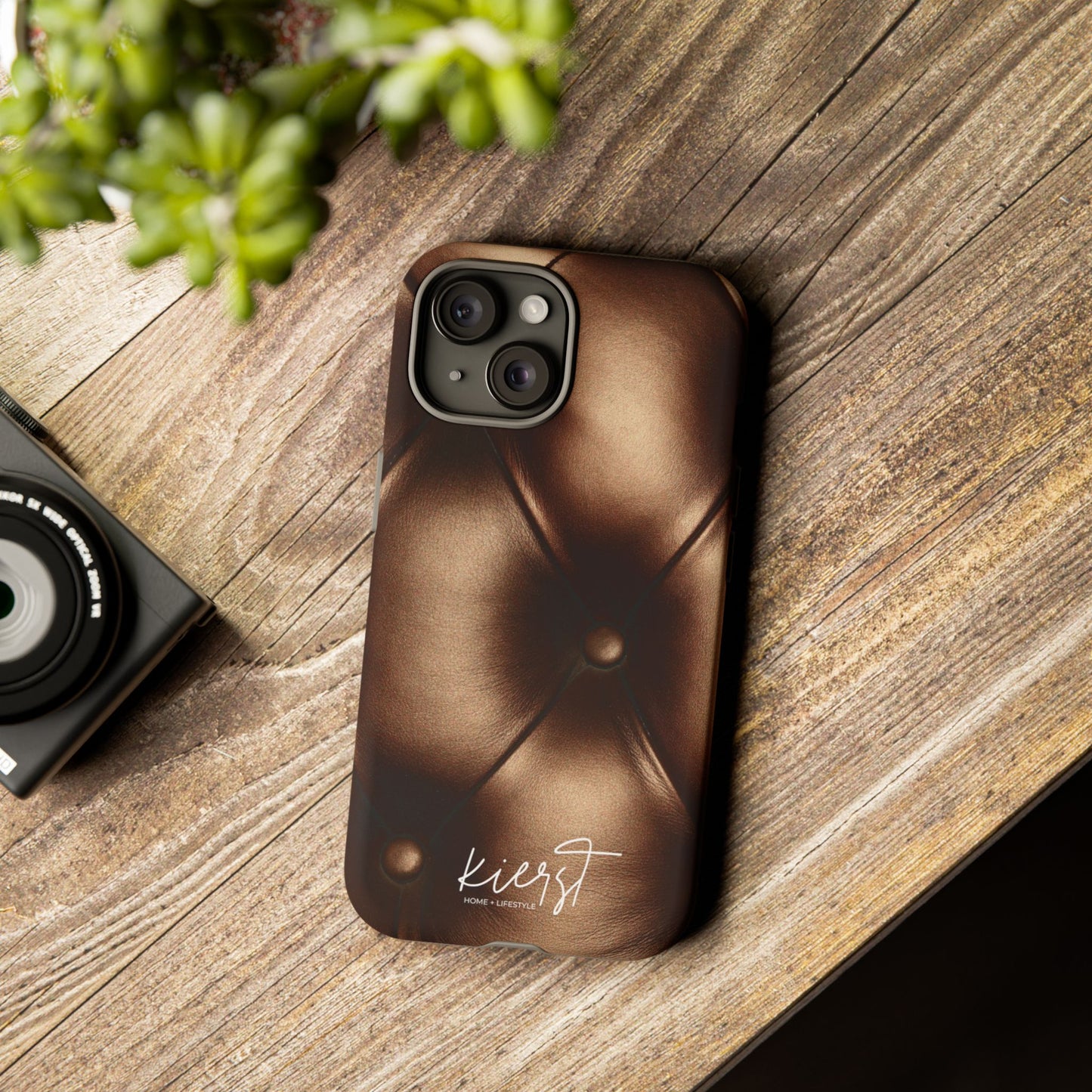 Bronze Tufted iPhone Case | Designed to Stand Out