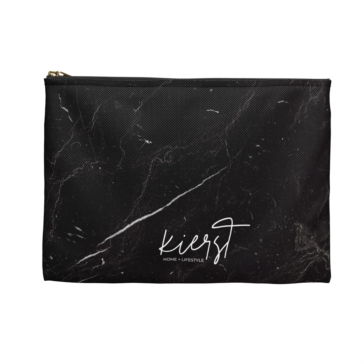 Black Marble Accessory Pouch | Dramatic, Versatile, Elevated