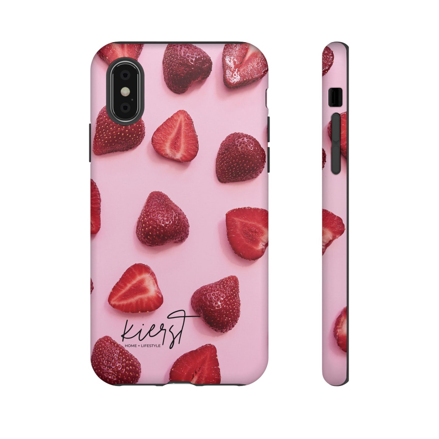 Strawberries iPhone Case | A Sweet Statement Rooted in Soft Luxury