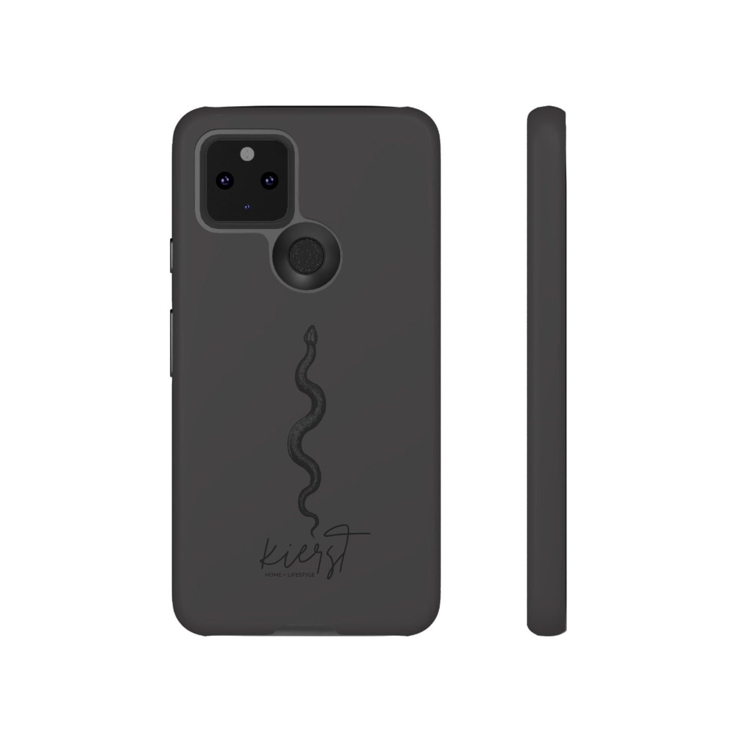 Long Black Snake Google Pixel Phone Case