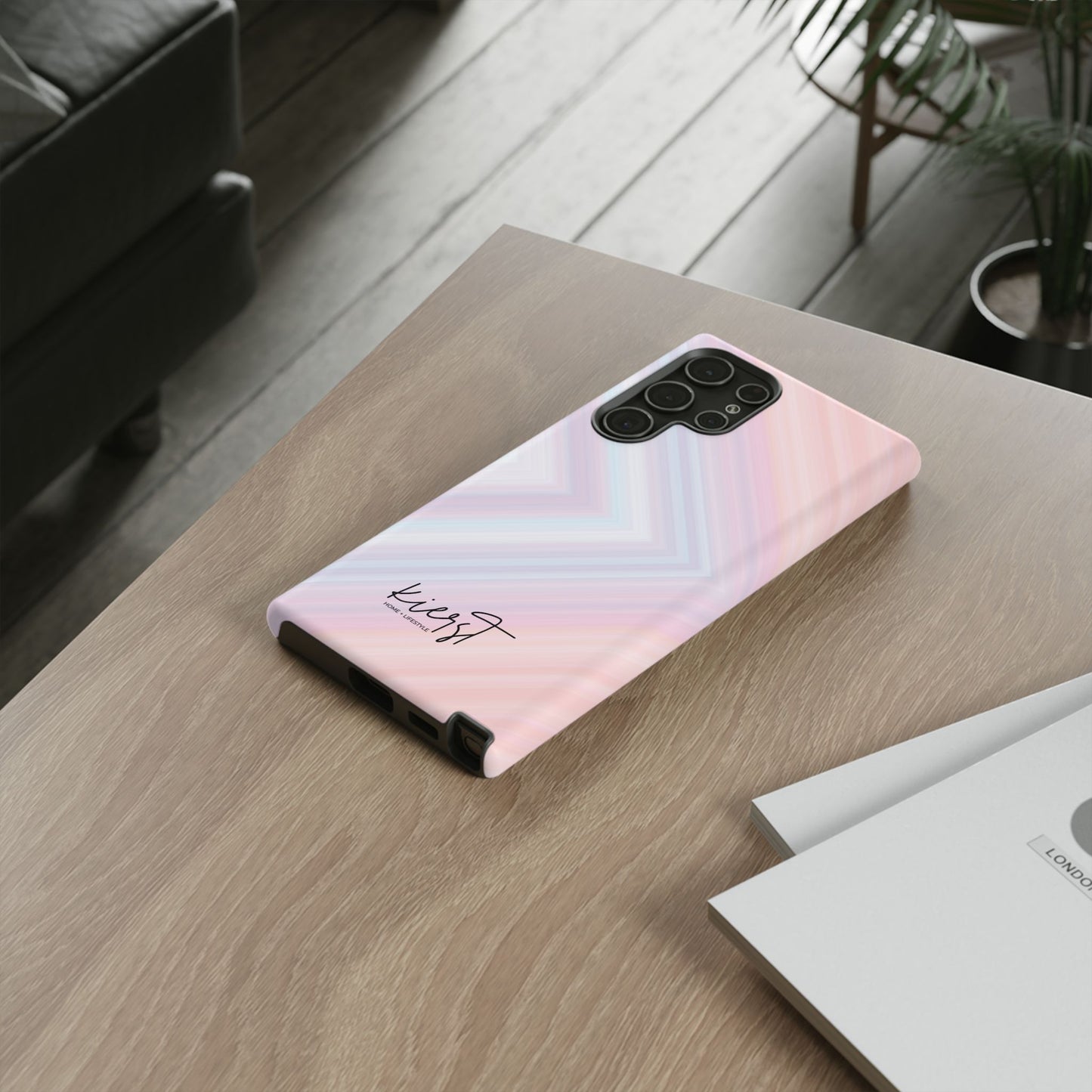 Pastel Arrows Samsung Galaxy Phone Case | Soft Geometry, Subtle Glow