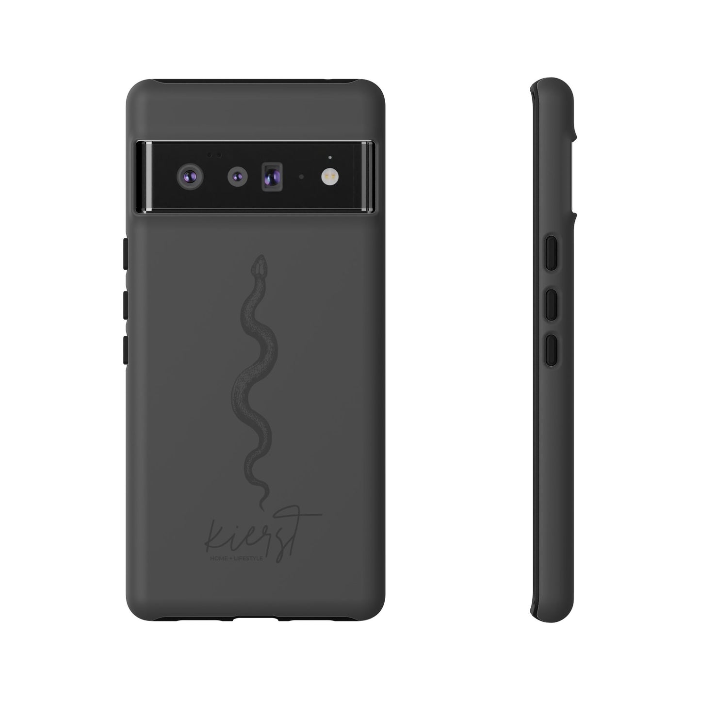 Long Black Snake Google Pixel Phone Case