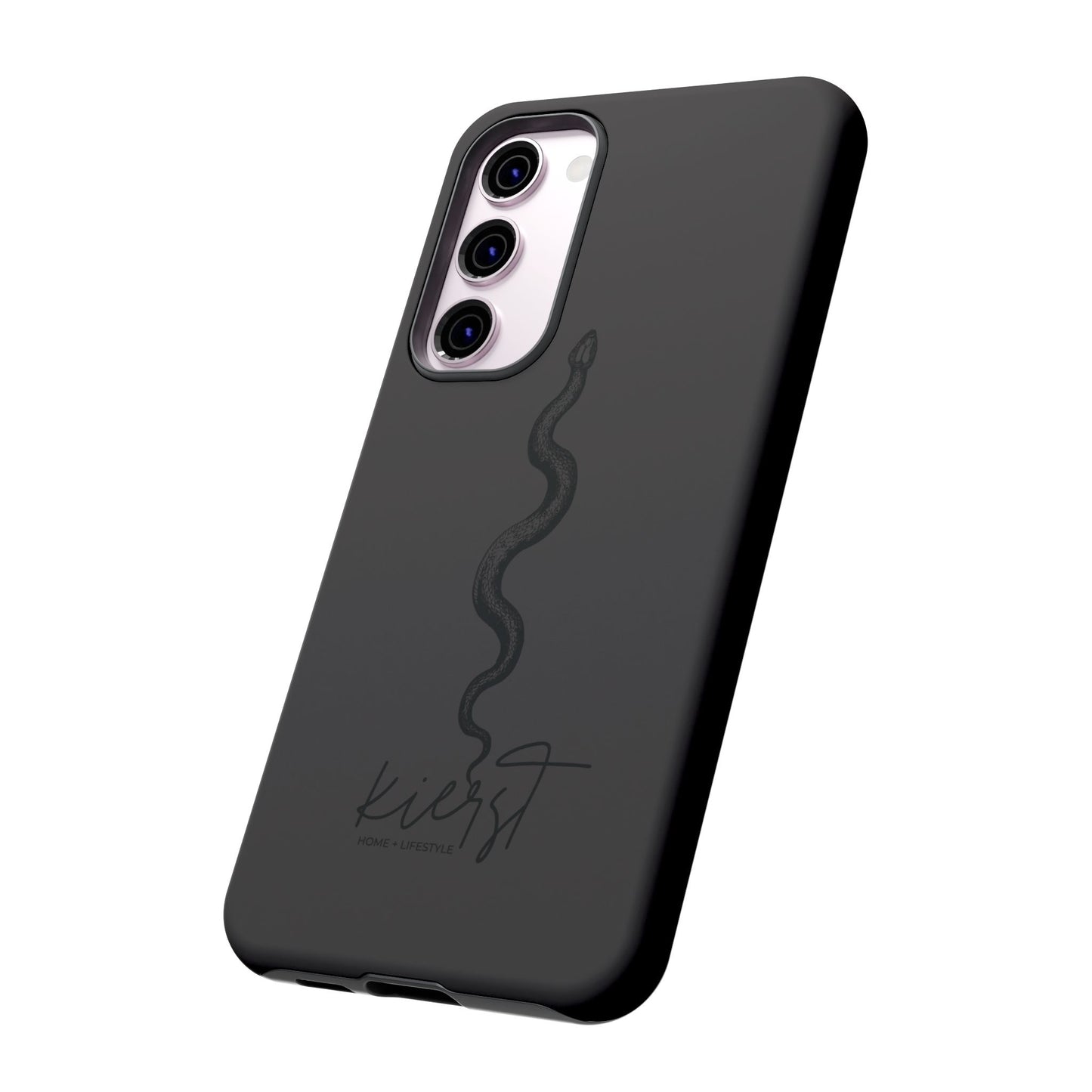 Long Black Snake Samsung Galaxy Phone Case | Power In The Subtleties