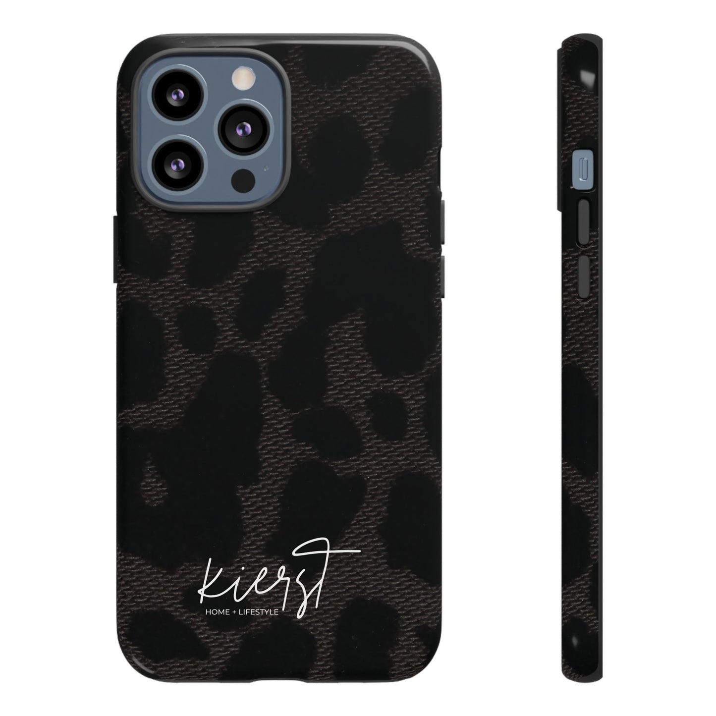 Black Leopard iPhone Case