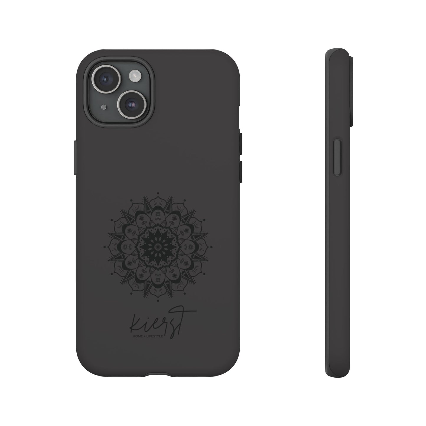 Black Mandala iPhone Case | Refined Calm in Every Curve