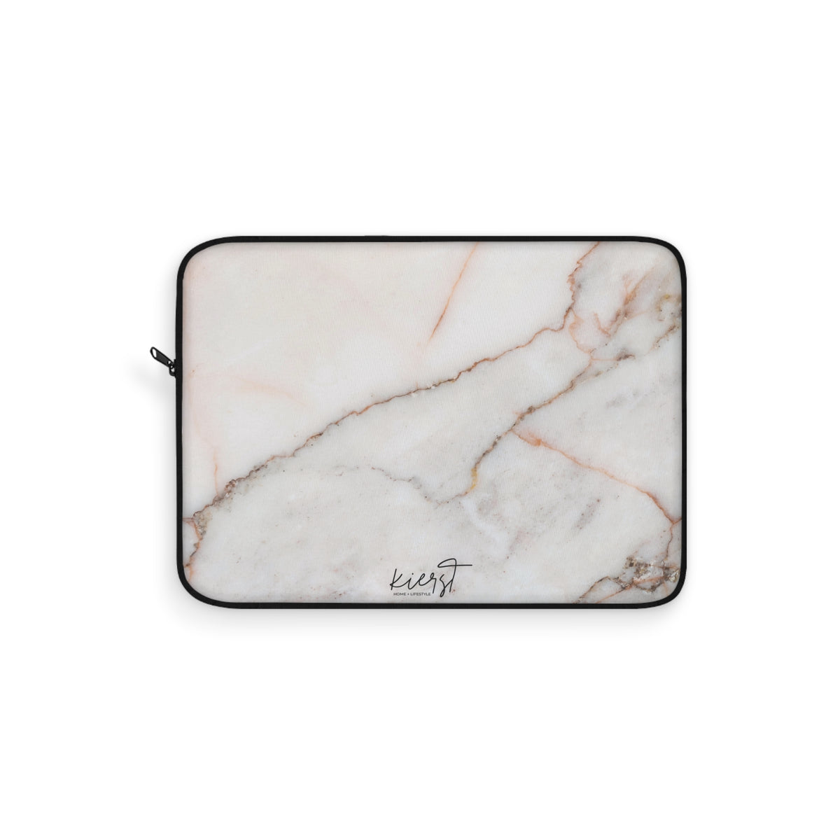 Warm White Marble Laptop Sleeve