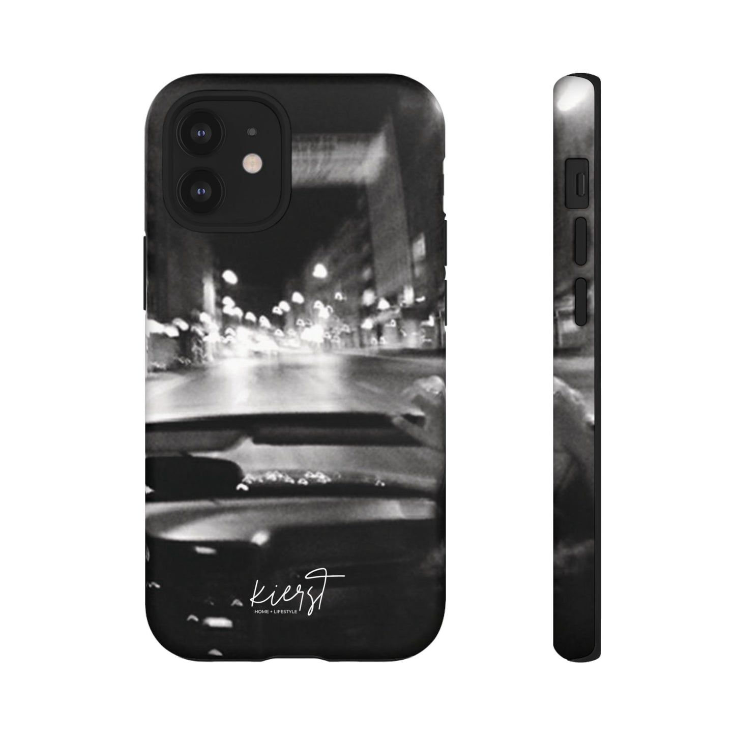 Faded Summer Nights iPhone Case | A Cinematic Blur of City Lights and Nostalgia