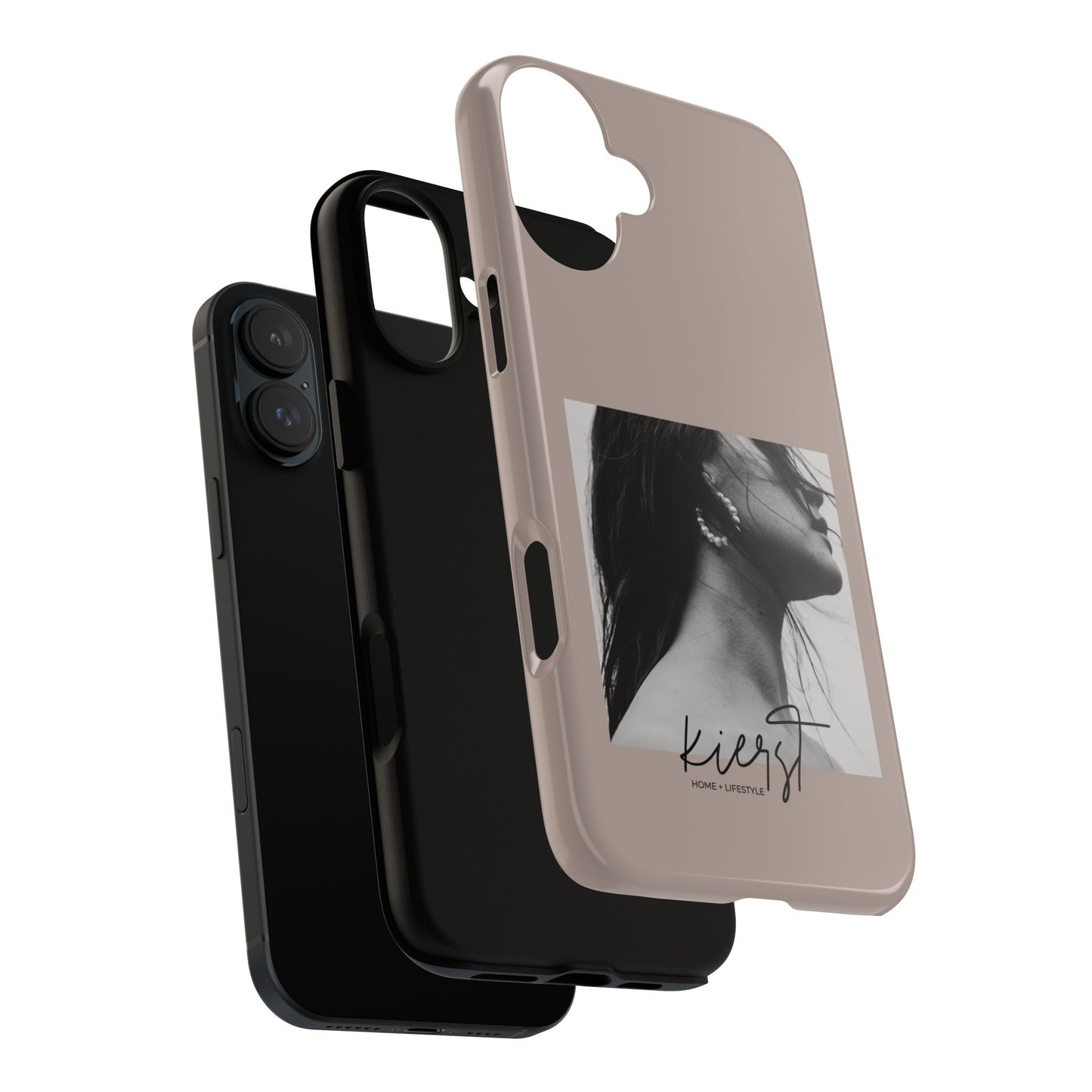 Monochrome Muse iPhone Case | Elevated Edge, Effortless Cool