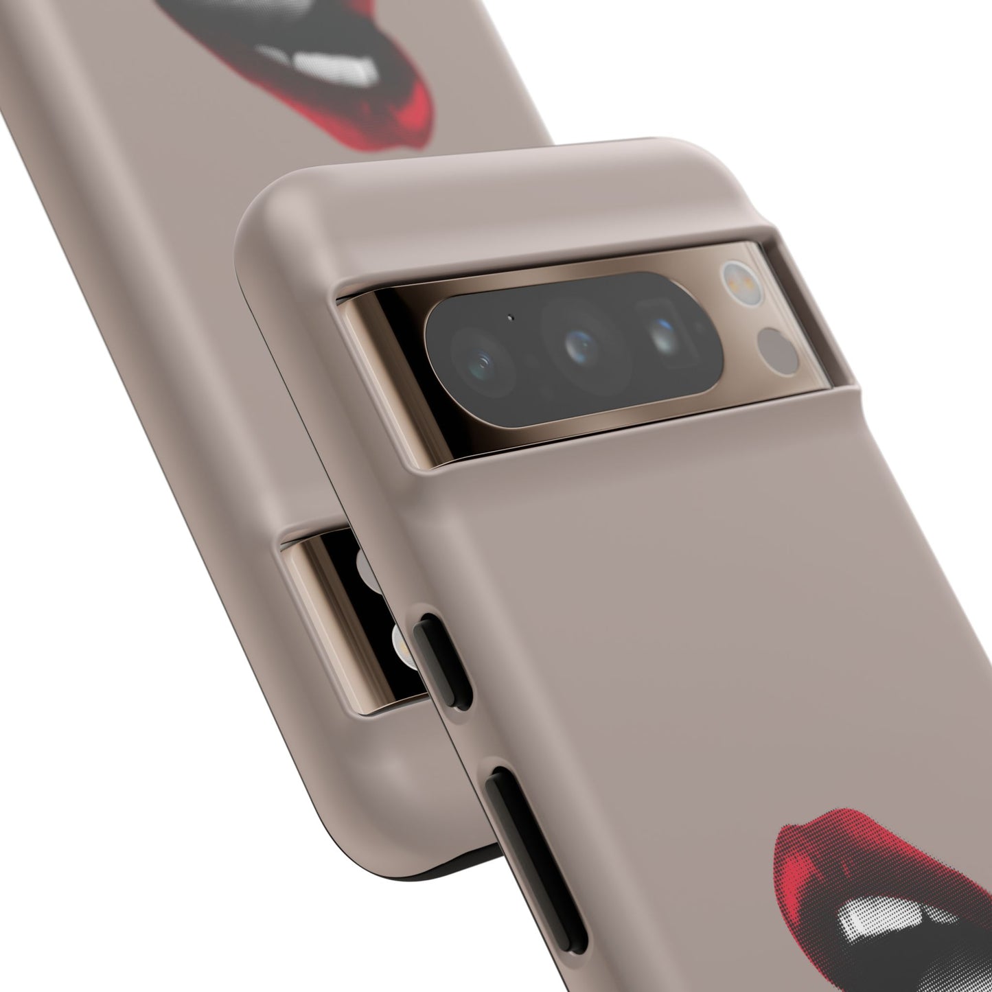 Retro Red Lips Google Pixel Case | Bold Design Meets Everyday Function