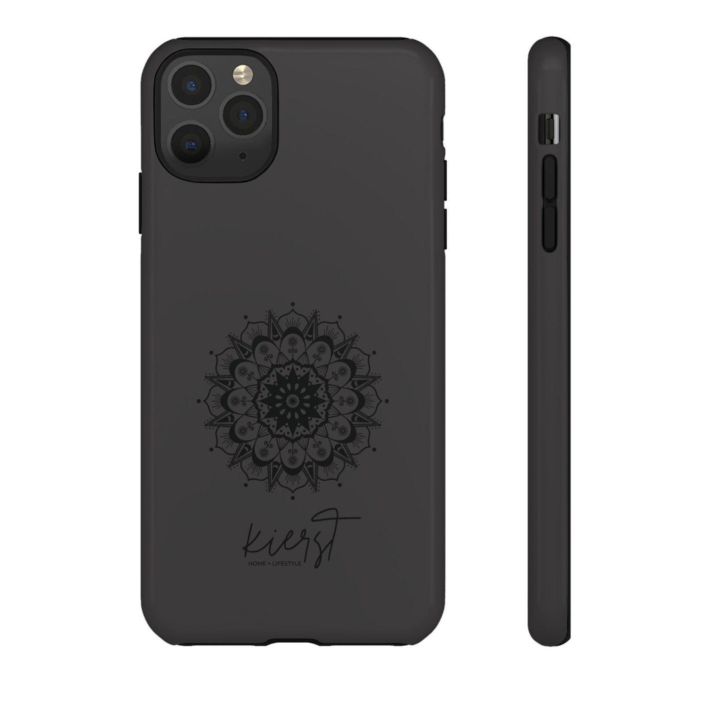 Black Mandala iPhone Case | Refined Calm in Every Curve