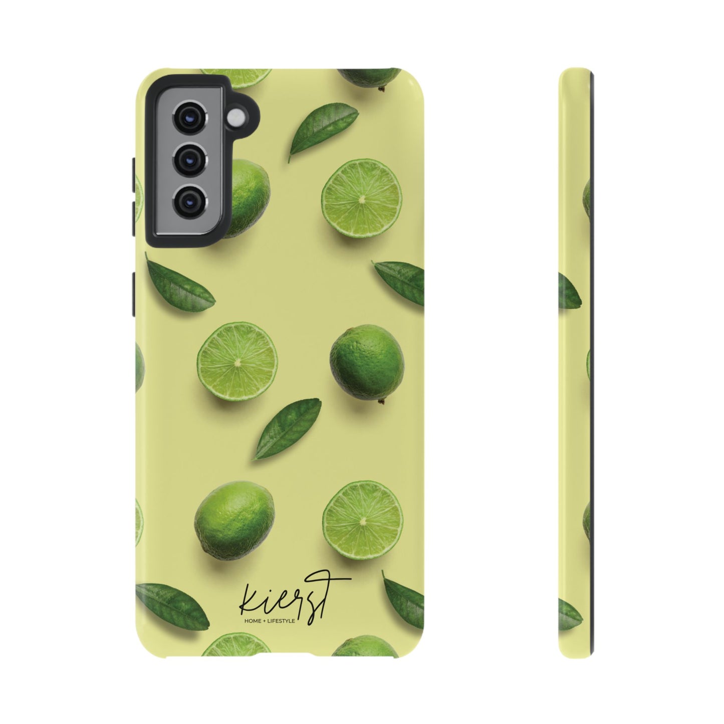 Limes Samsung Galaxy Phone Case | A Zesty Pop of Citrus and Style