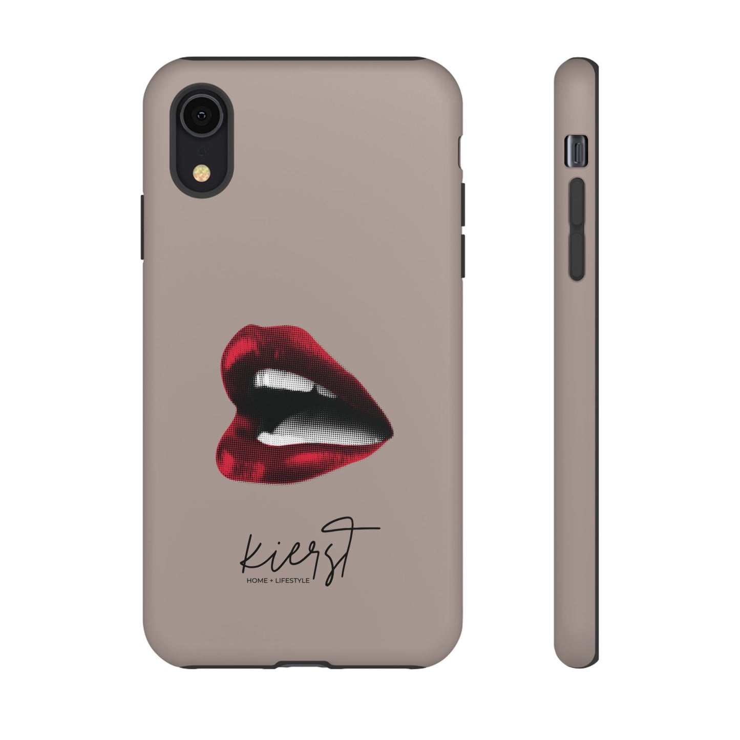 Retro Red Lips iPhone Case | Pop Art Meets Polished