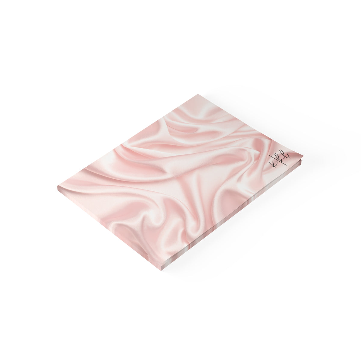Pink Silk Striped Post-it® Note Pad