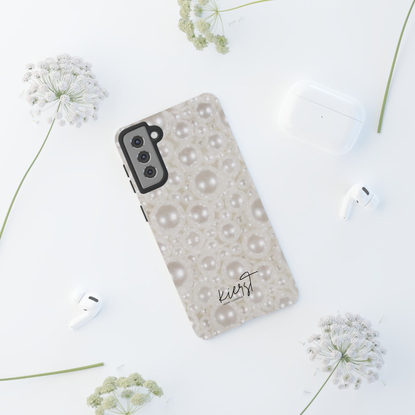 Various Pearls Samsung Galaxy Case | Sleek Take On Soft Glam