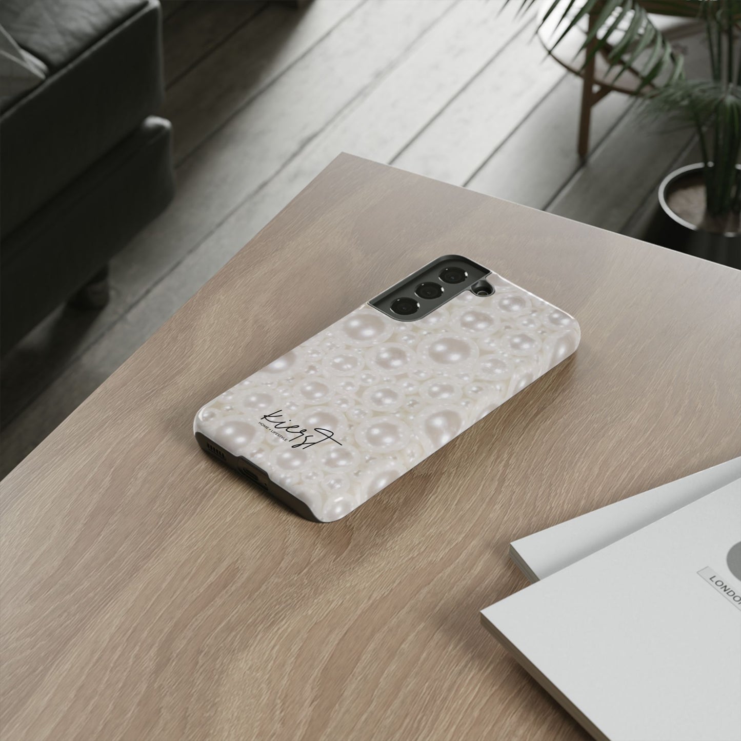 Various Pearls Samsung Galaxy Case | Sleek Take On Soft Glam