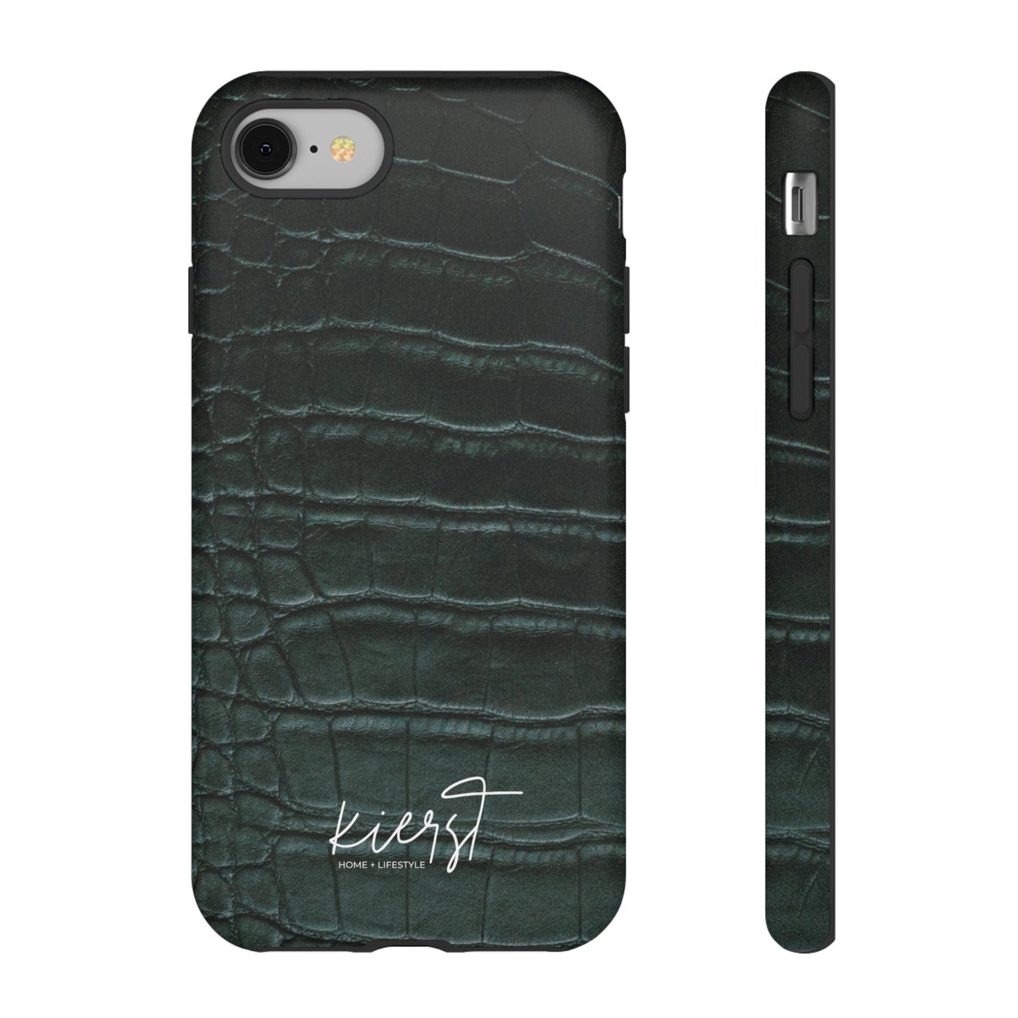Emerald Crocodile Print iPhone Case | Designed to Stand Out