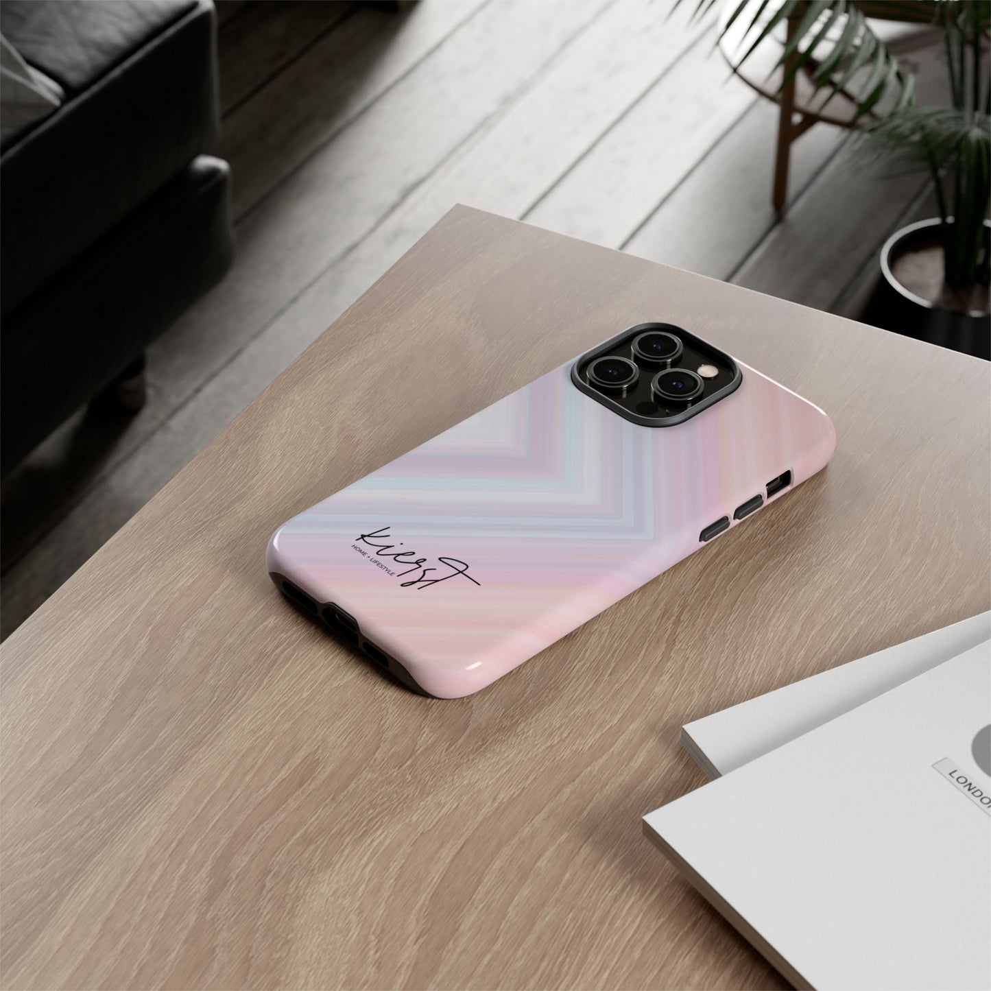 Pastel Arrows iPhone Case | Light layers, quiet movement