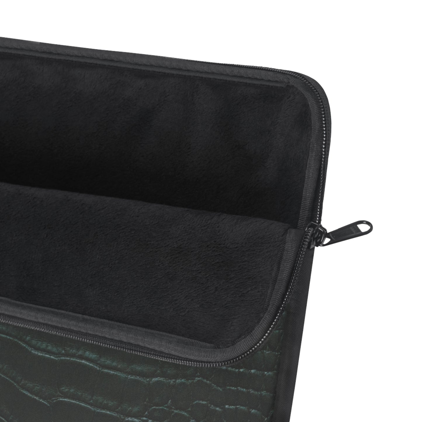 Emerald Crocodile Laptop Sleeve | Quiet Luxury for Your Tech