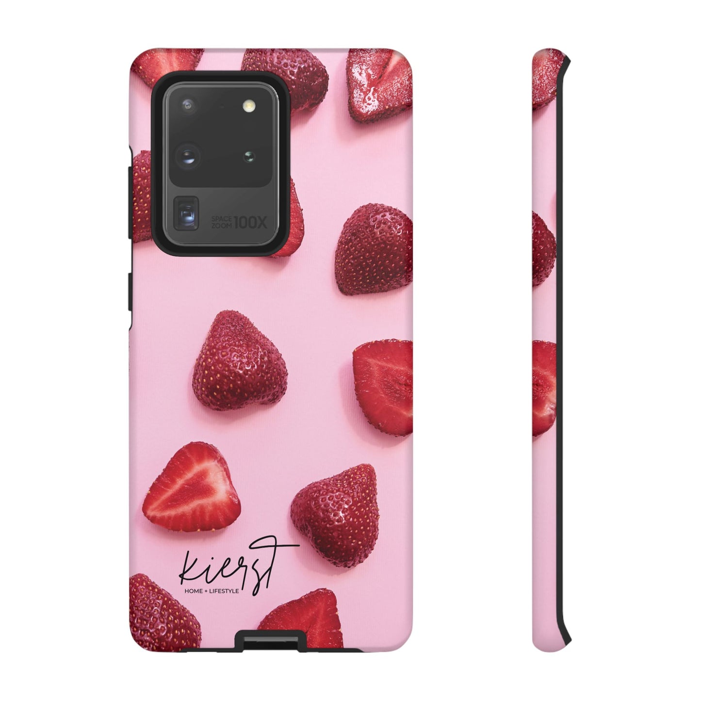 Strawberries Samsung Galaxy Phone Case | A Juicy Pop of Playfulness Meets Polished Design