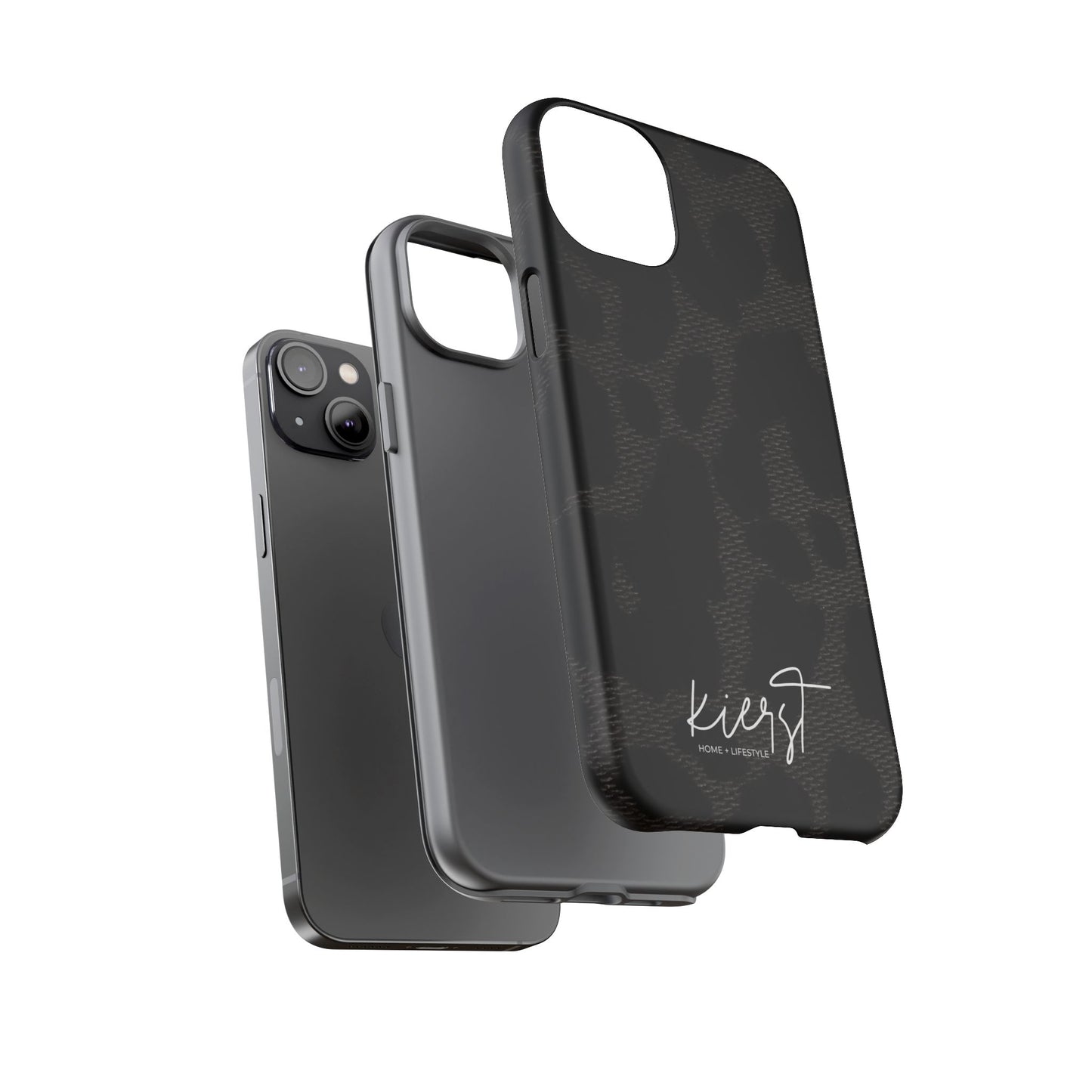 Black Leopard iPhone Case
