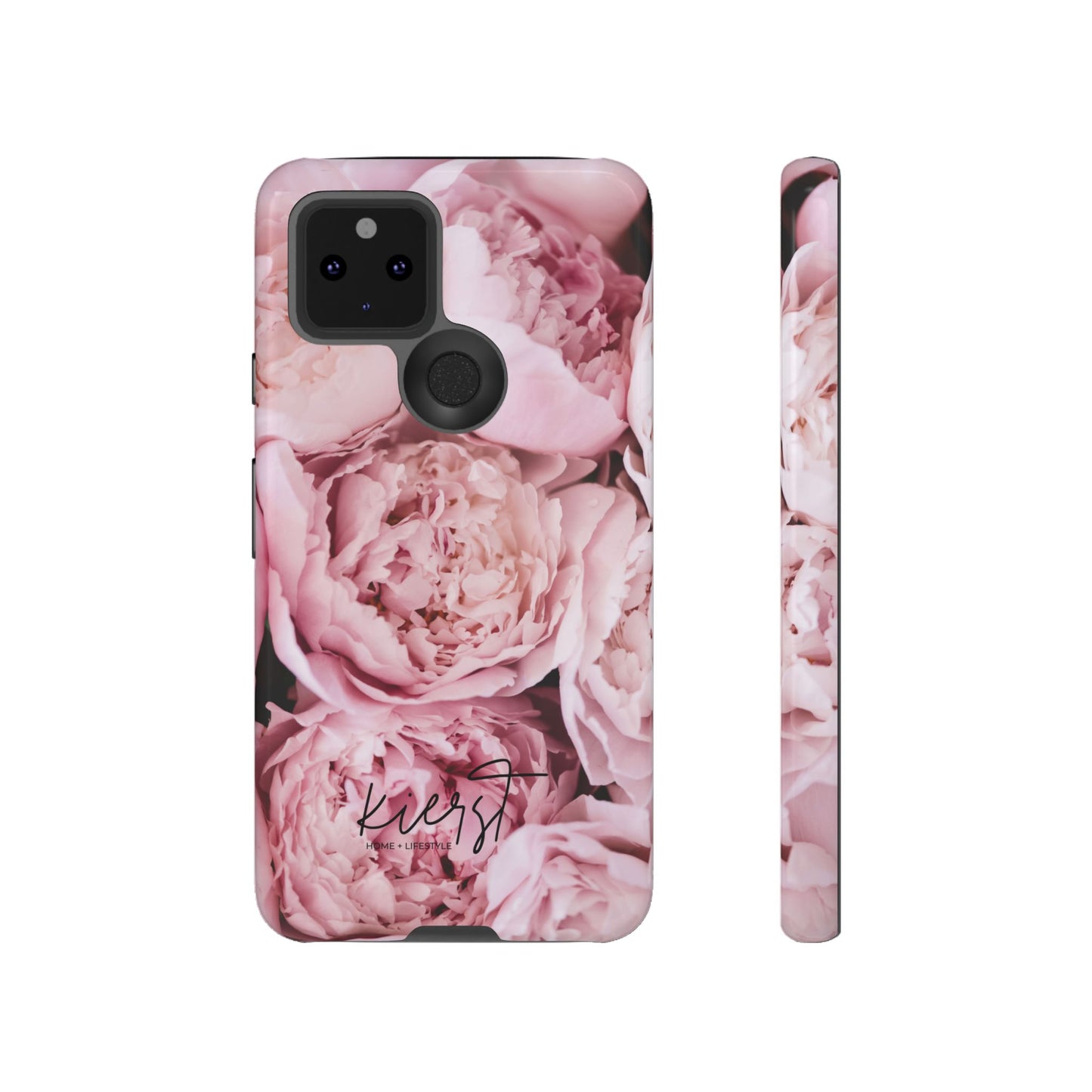 Pink Peonies Google Pixel Phone Case | Romantic Florals, Everyday Function