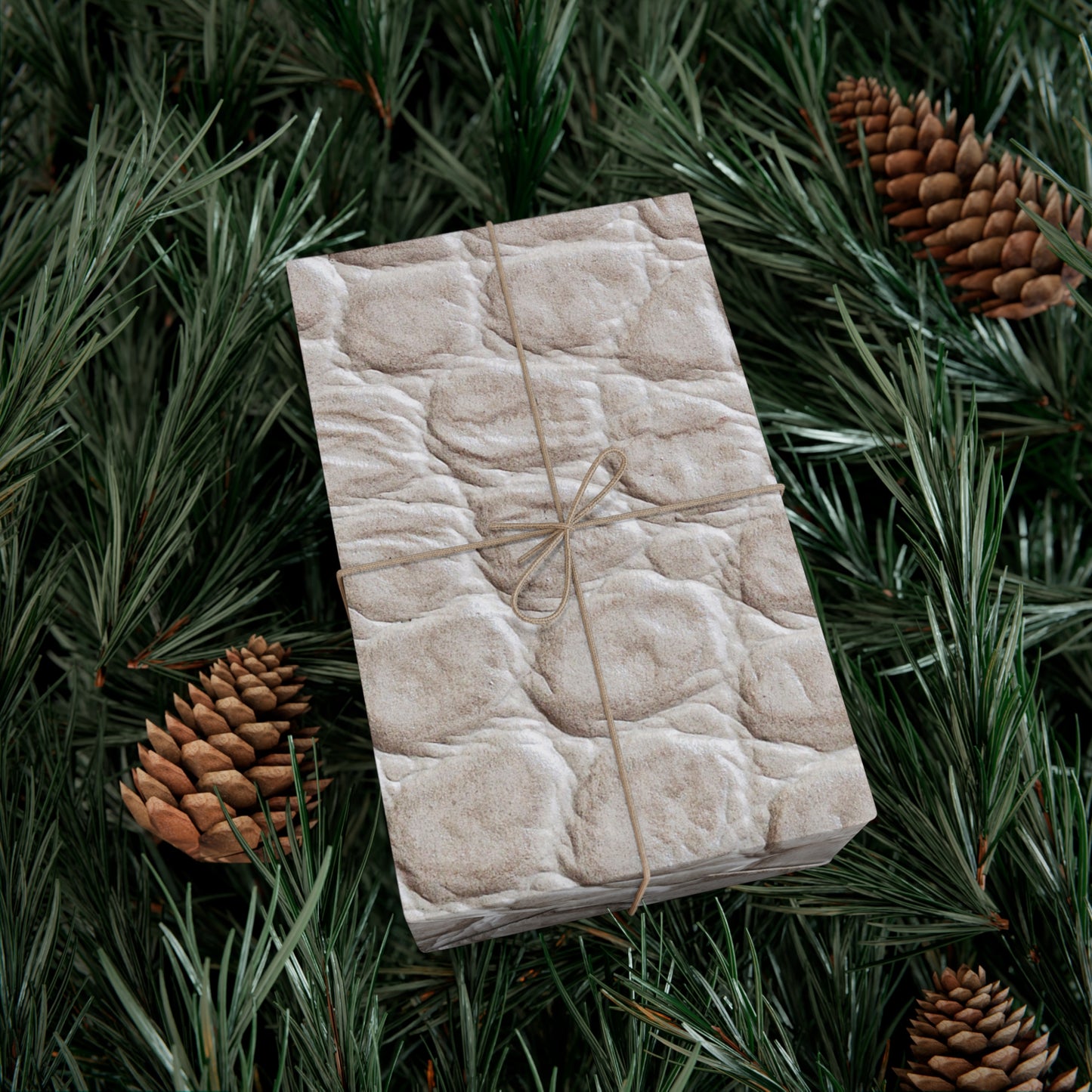 Cream Reptile Gift Wrapping Paper