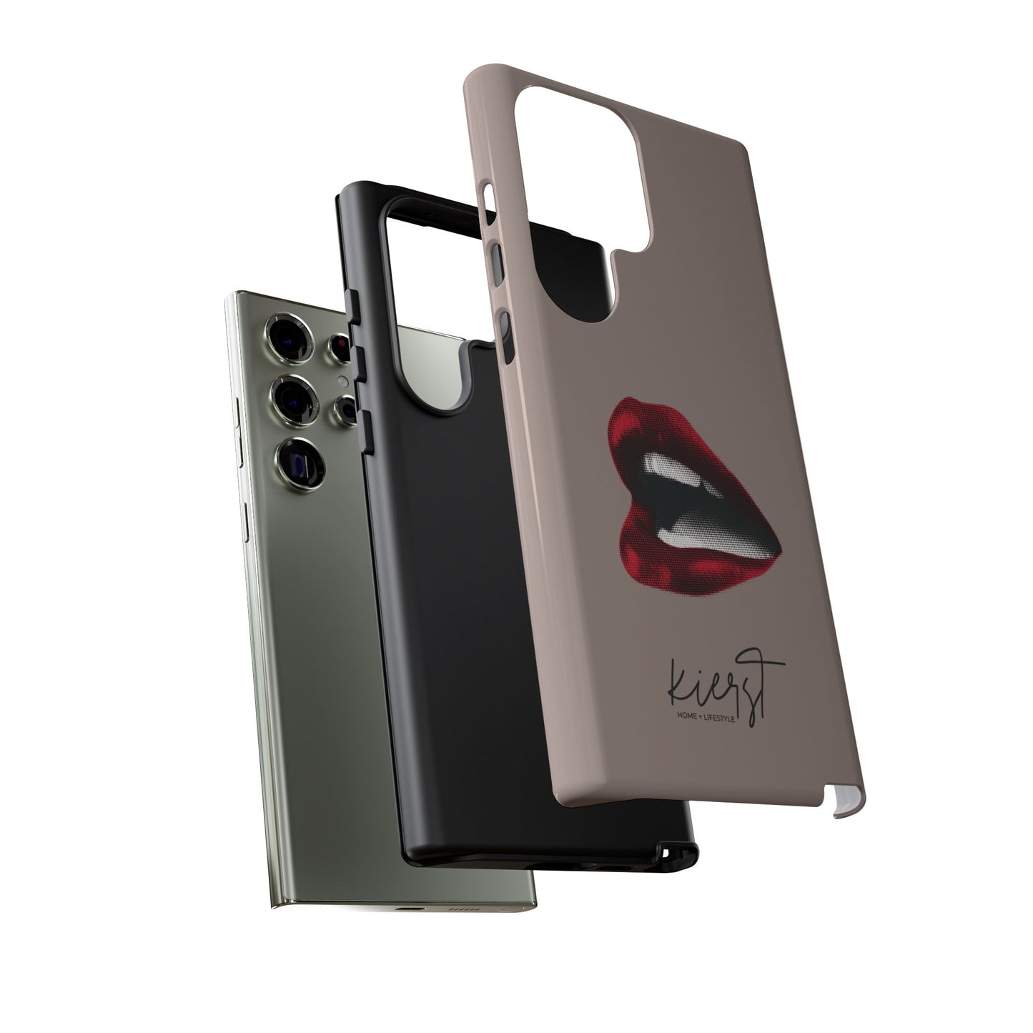Retro Red Lips Samsung Galaxy Case | Pop Art, Luxe Feel