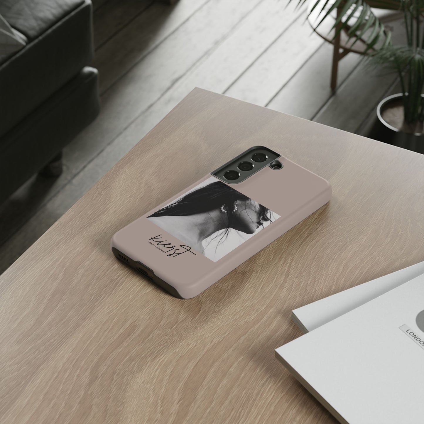 Monochrome Muse Samsung Galaxy Case | A portrait of quiet luxury
