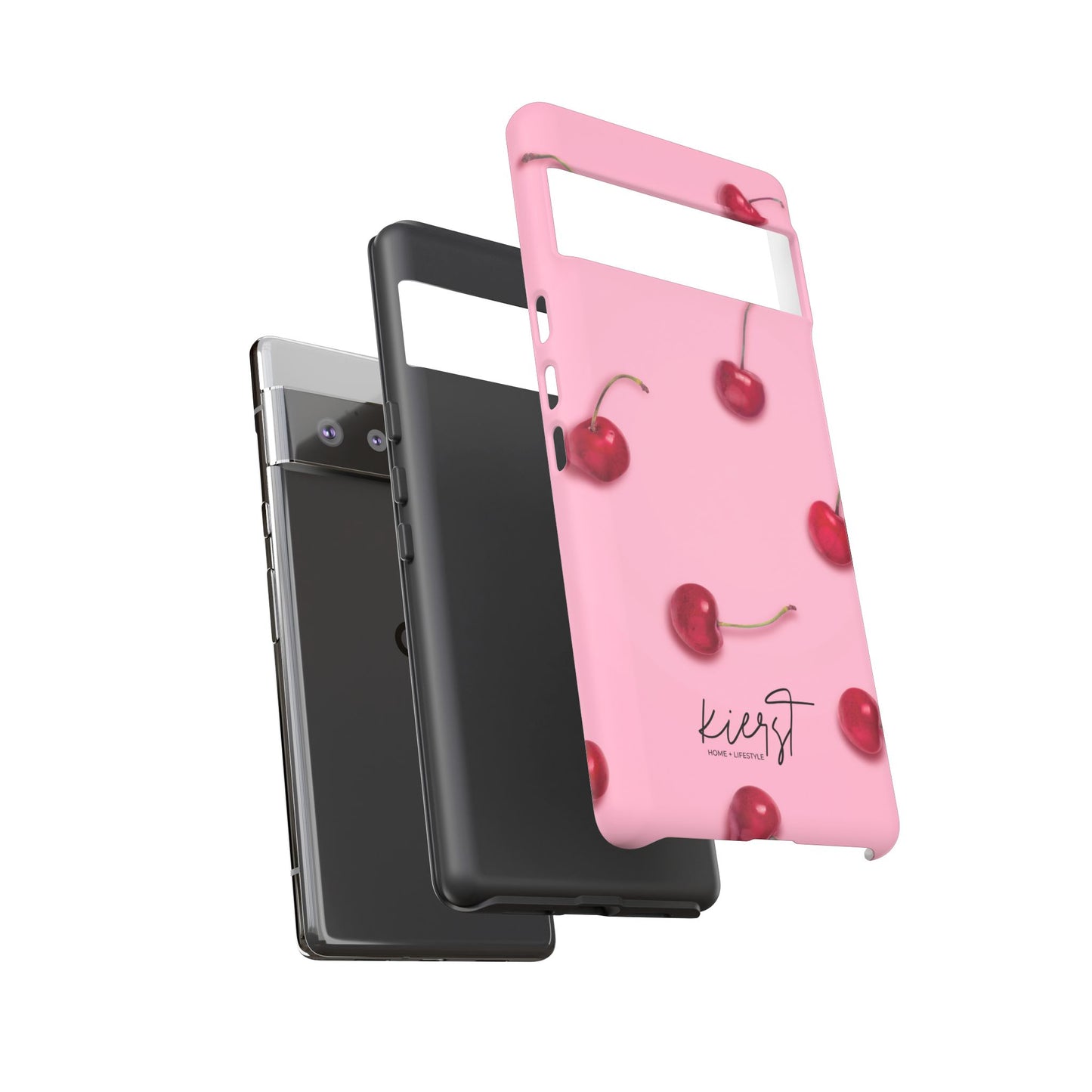 Cherries Google Pixel Case | Sweet Meets Bold in The Perfect Pop of Pink