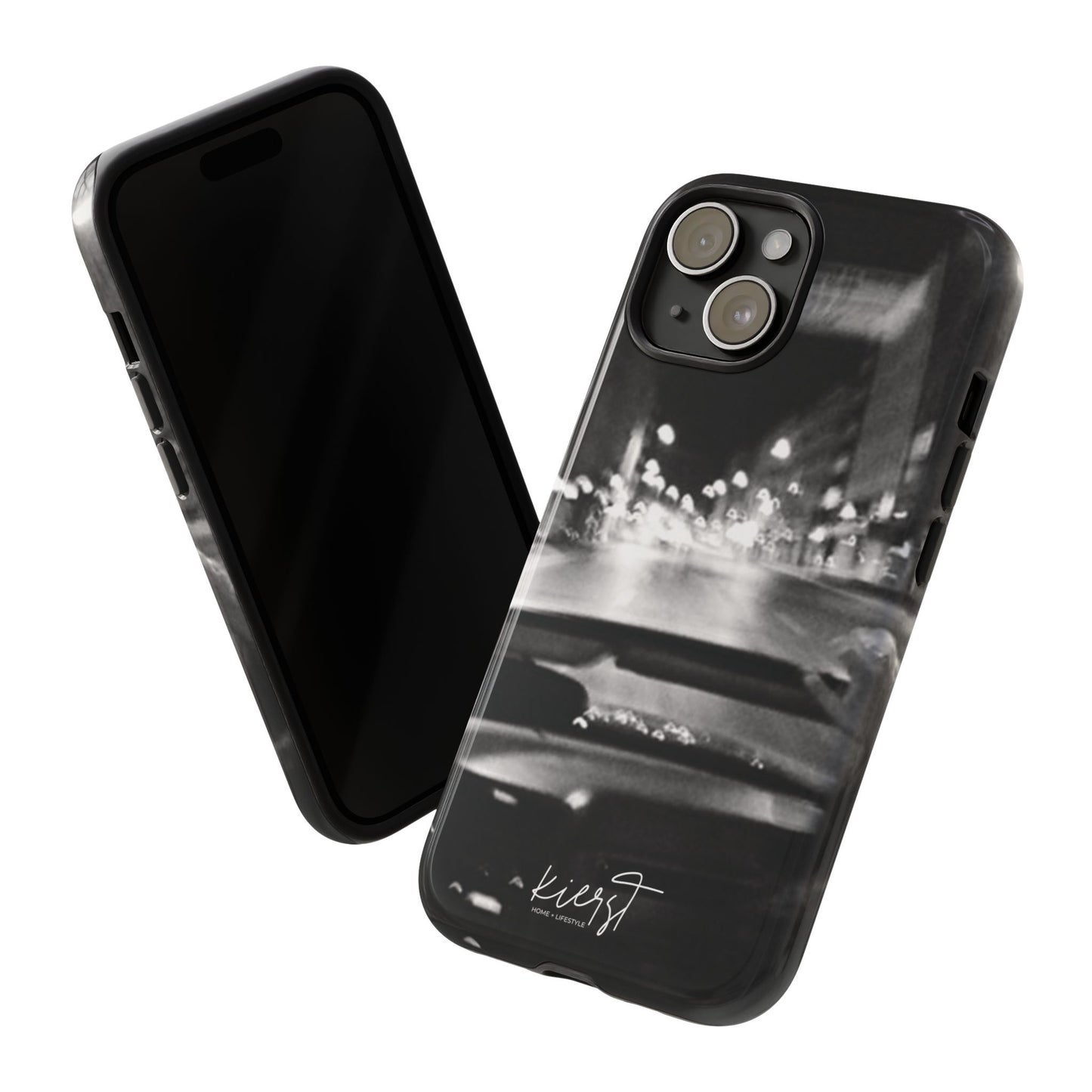 Faded Summer Nights iPhone Case | A Cinematic Blur of City Lights and Nostalgia
