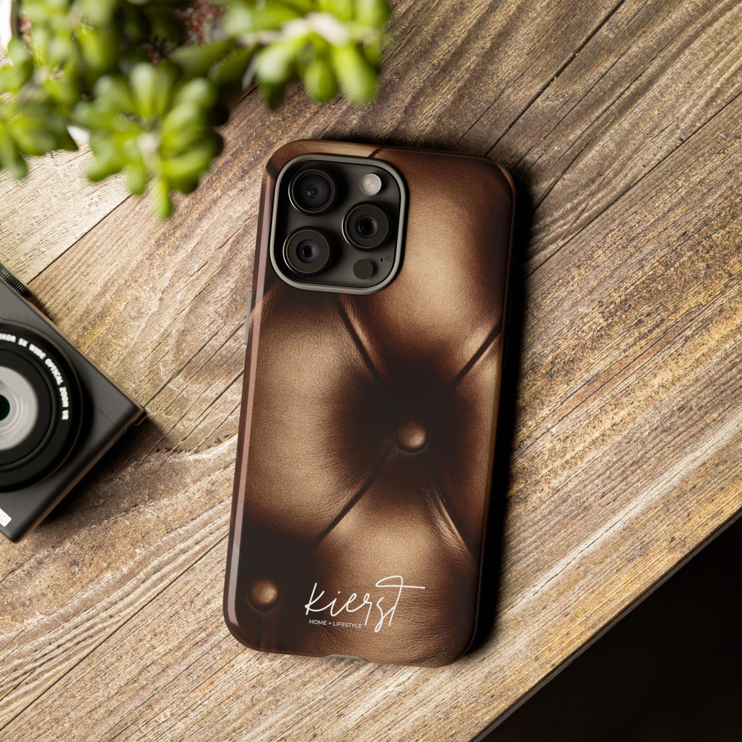 Bronze Tufted iPhone Case | Designed to Stand Out